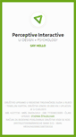 Mobile Screenshot of perceptiveinteractive.com